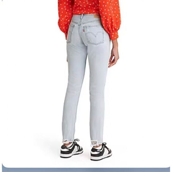 Levi's Denim - Levi’s 501 Skinny ultralight, wash, high waisted size 30